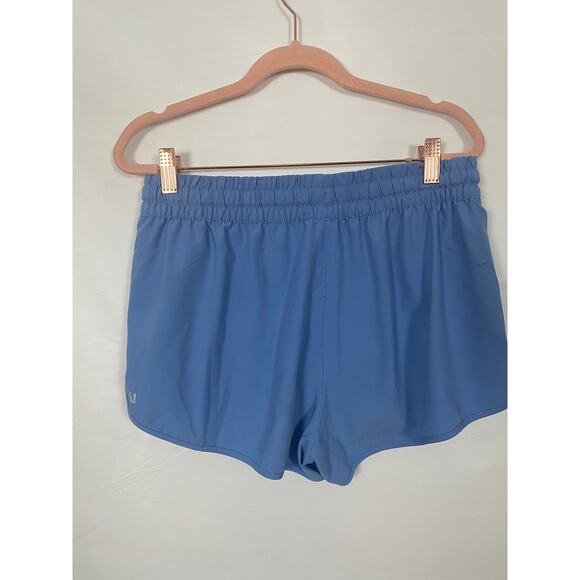 Vuori Clementine Short Elastic Waist Running Jogging Blue Size M Flaw - Picture 2 of 11